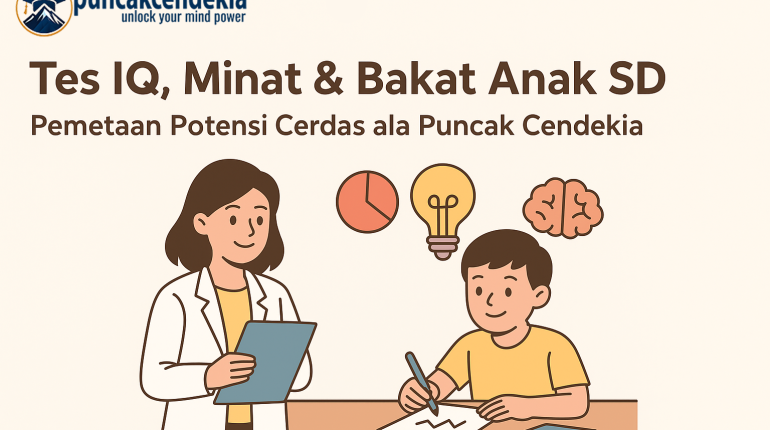 test iq sd, test minat bakat