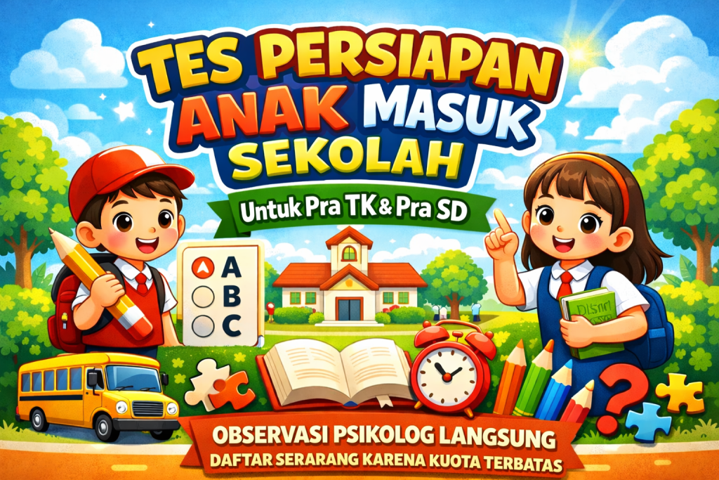 tes persiapan masuk sekolah