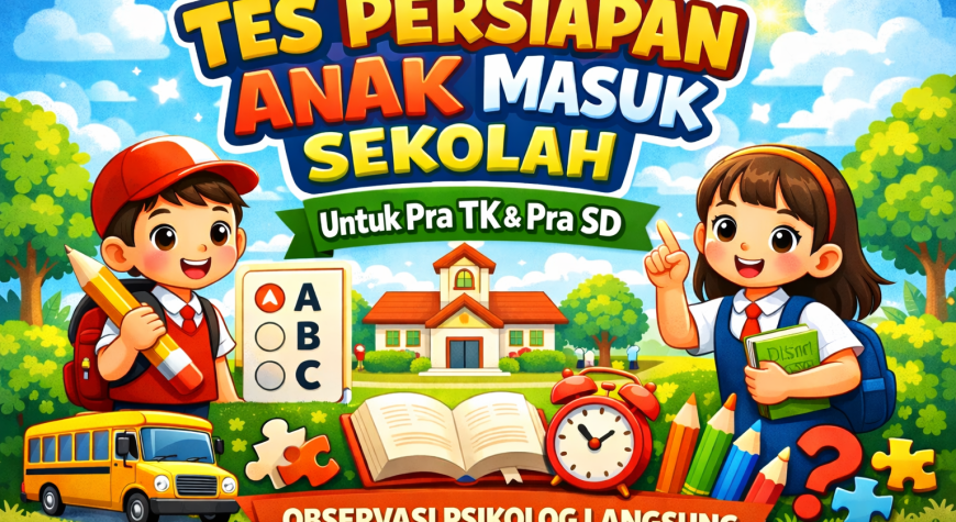 tes persiapan masuk sekolah